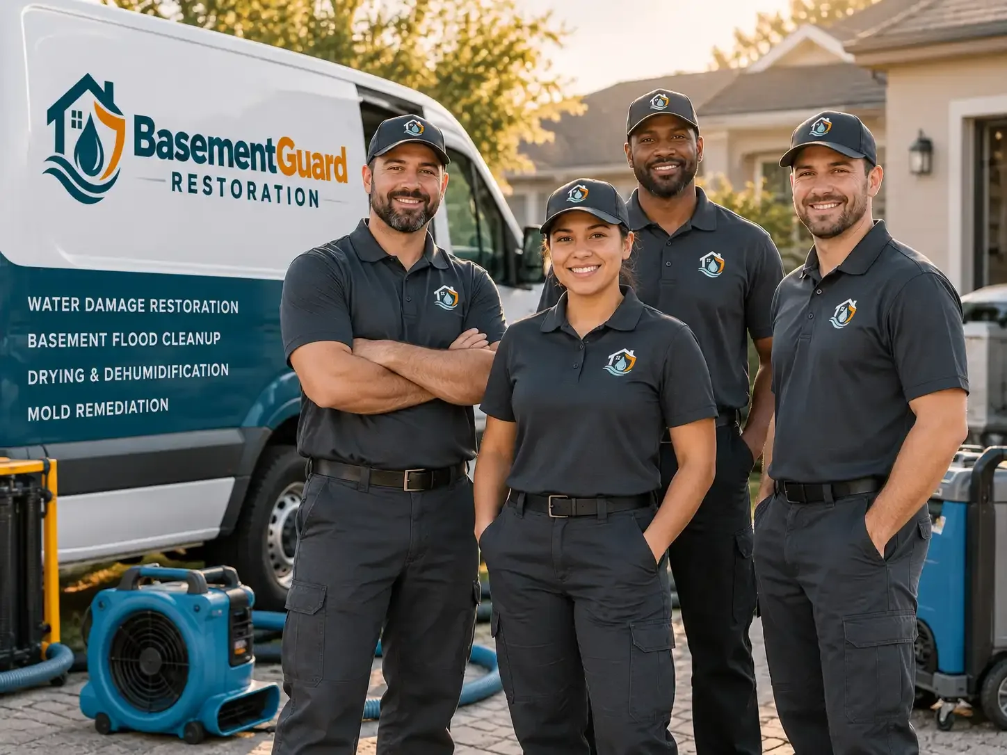 Basement Water Damage Restoration company in Carney, MI